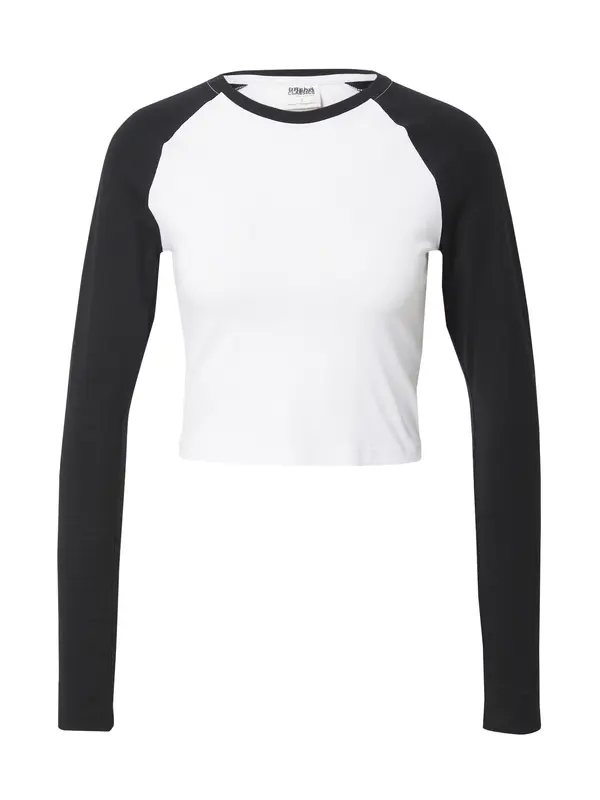 Urban Classics Urban Classics Majica  crna / bijela
