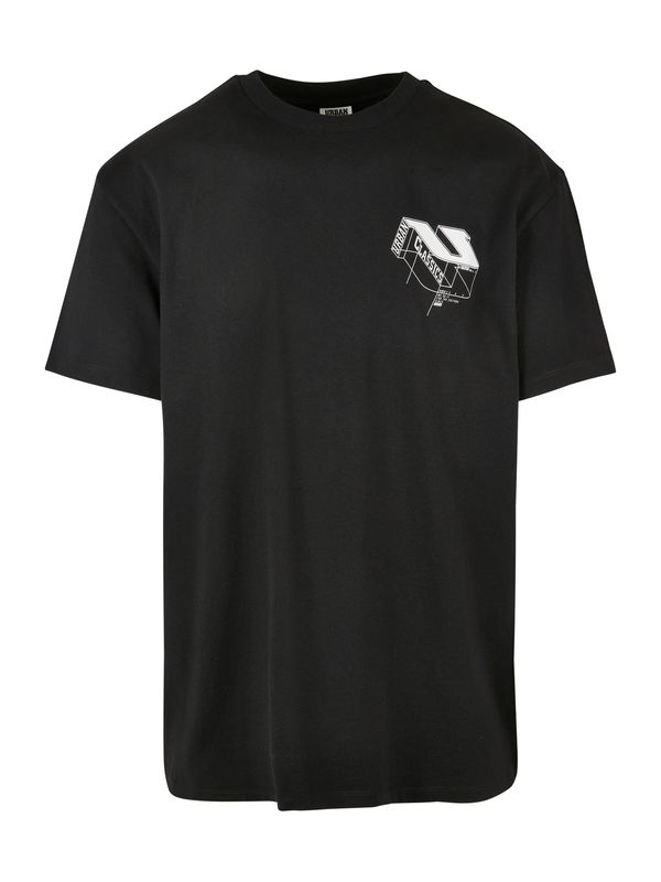 Urban Classics Urban Classics Majica  crna / bijela