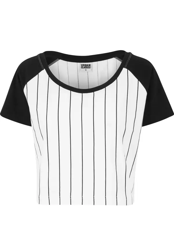 Urban Classics Urban Classics Majica  crna / bijela