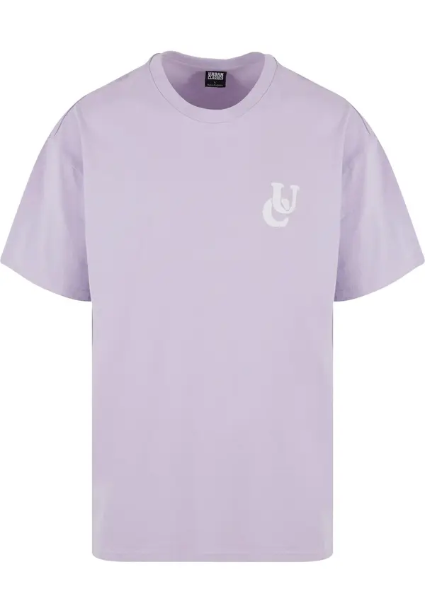 Urban Classics Urban Classics Majica  ecru/prljavo bijela / lila