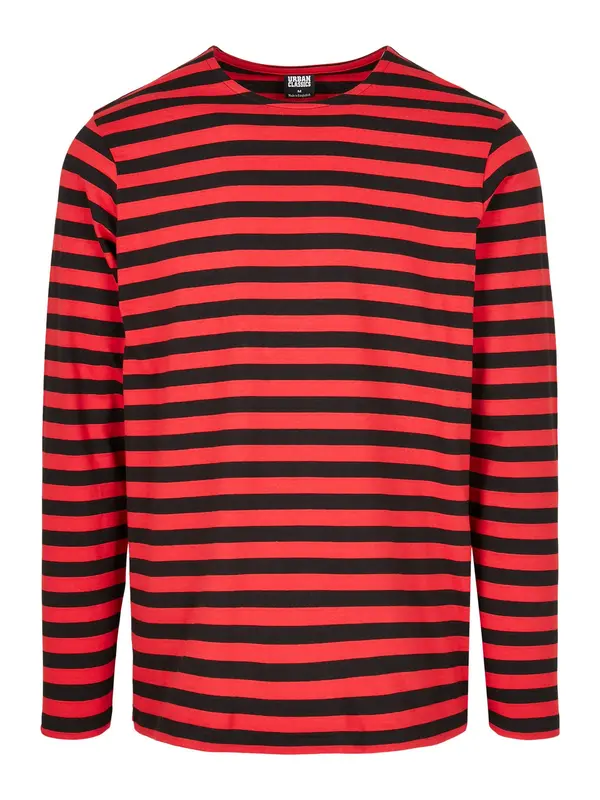 Urban Classics Urban Classics Majica  lubenica roza / crna