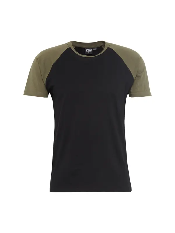Urban Classics Urban Classics Majica  maslinasta / crna