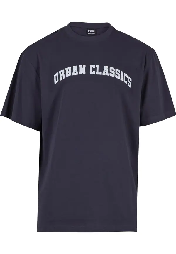 Urban Classics Urban Classics Majica  morsko plava / bijela