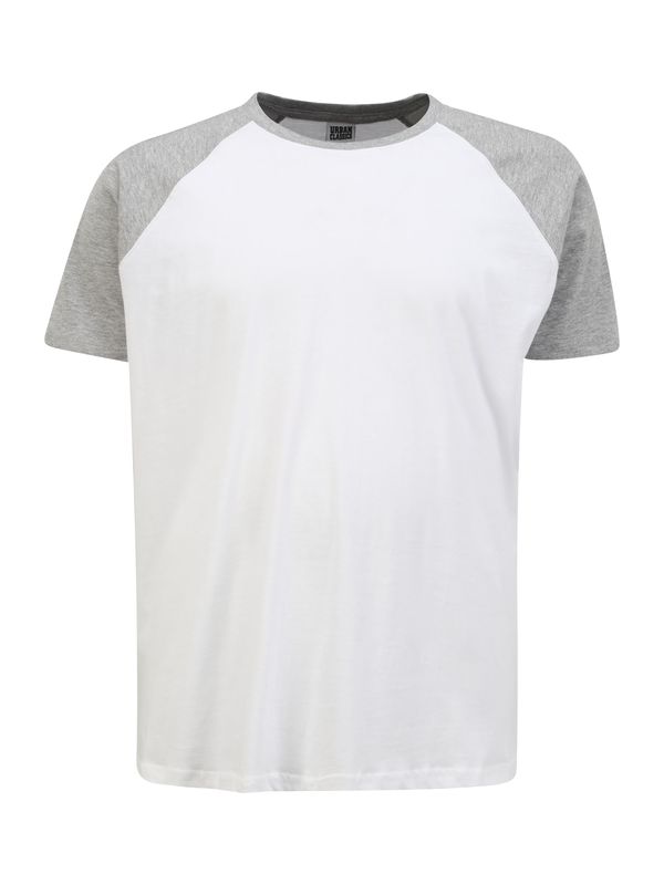Urban Classics Urban Classics Majica  siva / bijela