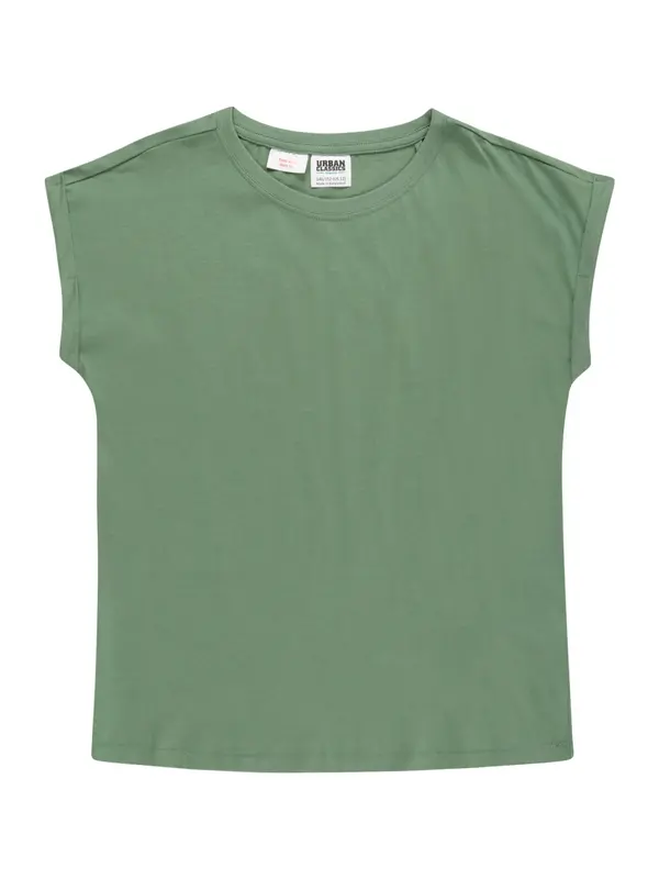 Urban Classics Urban Classics Majica  sivkasto zelena