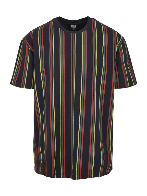 Urban Classics Urban Classics Majica  tamno plava / žuta / crvena