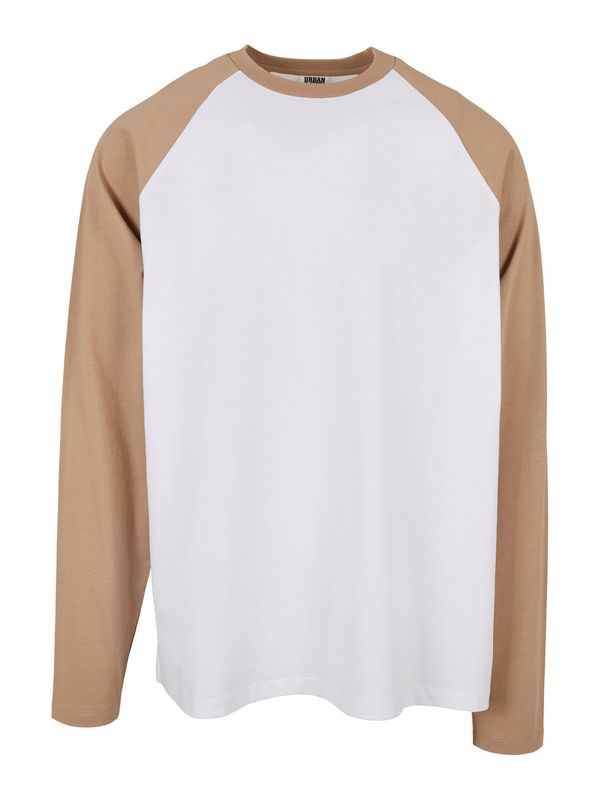 Urban Classics Urban Classics Majica  toplo smeđa / bijela
