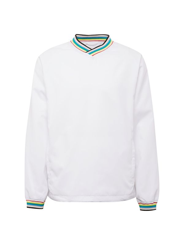 Urban Classics Urban Classics Prijelazna jakna  akvamarin / pastelno žuta / zelena / bijela