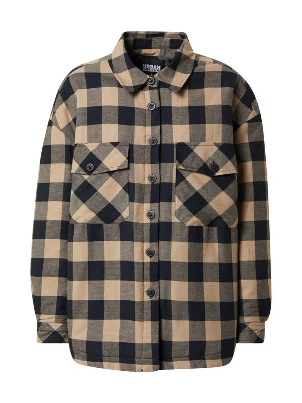 Urban Classics Urban Classics Prijelazna jakna  bež / crna