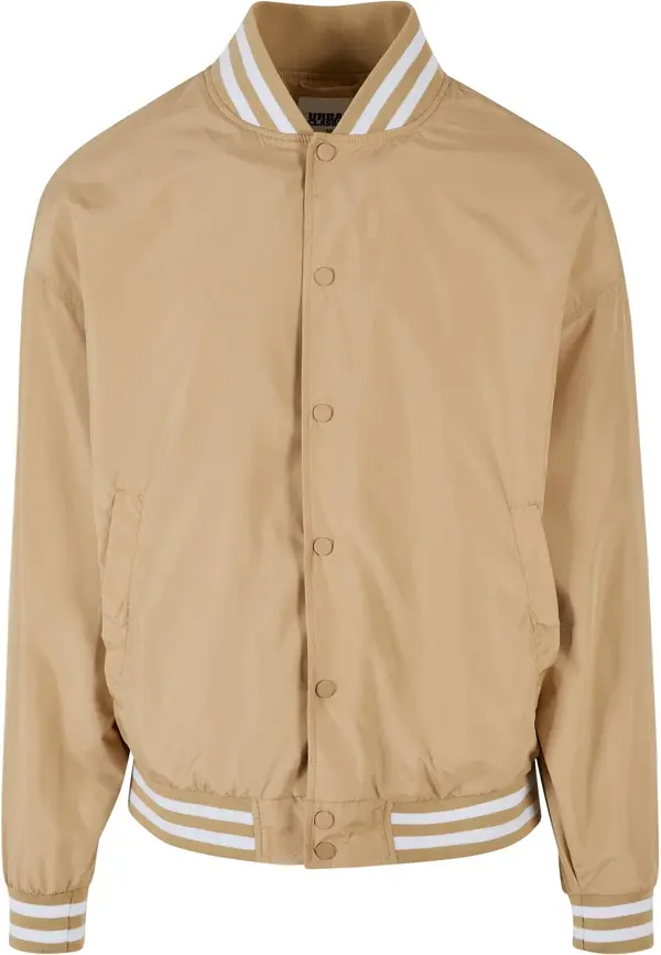 Urban Classics Urban Classics Prijelazna jakna  boja devine dlake (camel) / bijela