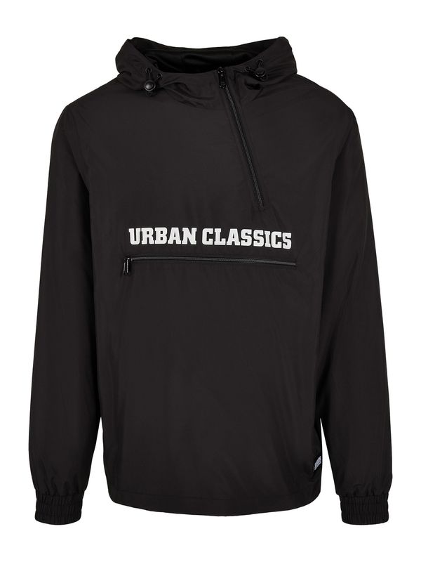 Urban Classics Urban Classics Prijelazna jakna 'Commuter'  crna / bijela