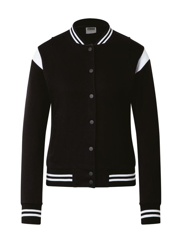 Urban Classics Urban Classics Prijelazna jakna  crna / bijela