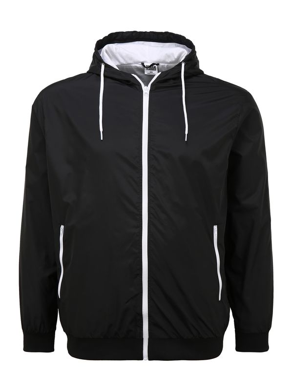 Urban Classics Urban Classics Prijelazna jakna  crna / bijela
