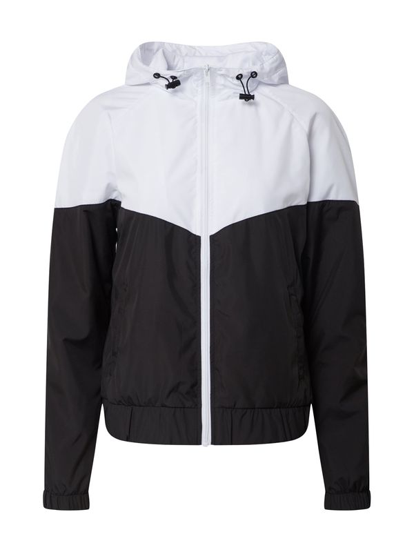 Urban Classics Urban Classics Prijelazna jakna  crna / bijela