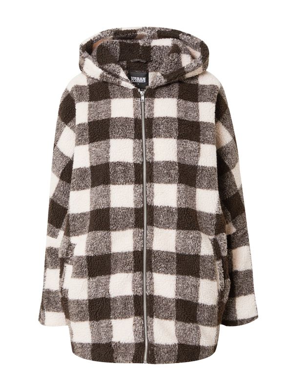 Urban Classics Urban Classics Prijelazna jakna  ecru/prljavo bijela / tamno smeđa