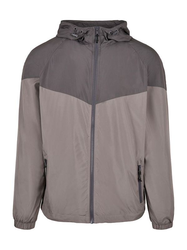 Urban Classics Urban Classics Prijelazna jakna  grafit siva / tamo siva