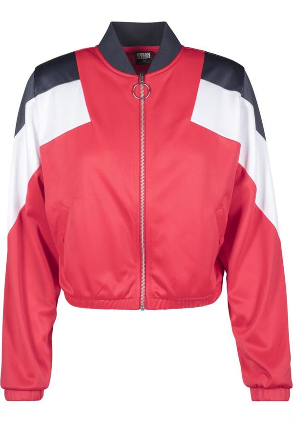 Urban Classics Urban Classics Prijelazna jakna  noćno plava / svijetlocrvena / bijela