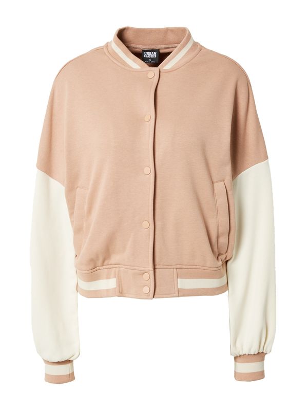 Urban Classics Urban Classics Prijelazna jakna  pijesak / bijela