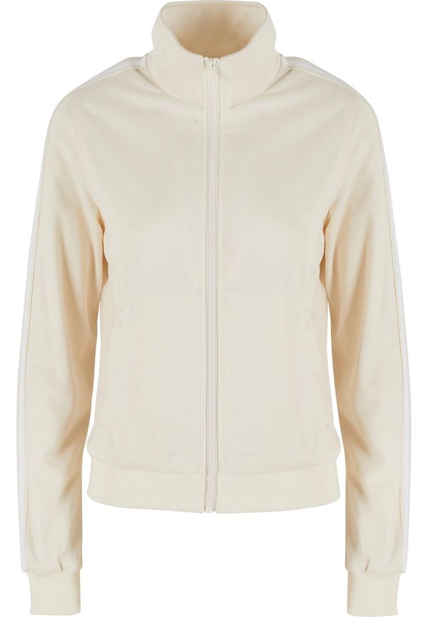 Urban Classics Urban Classics Prijelazna jakna 'Retro Track'  pijesak / bijela