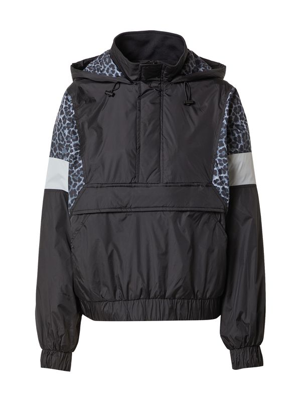 Urban Classics Urban Classics Prijelazna jakna  siva / crna / srebro