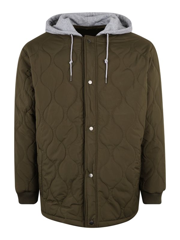 Urban Classics Urban Classics Prijelazna jakna  siva / kaki