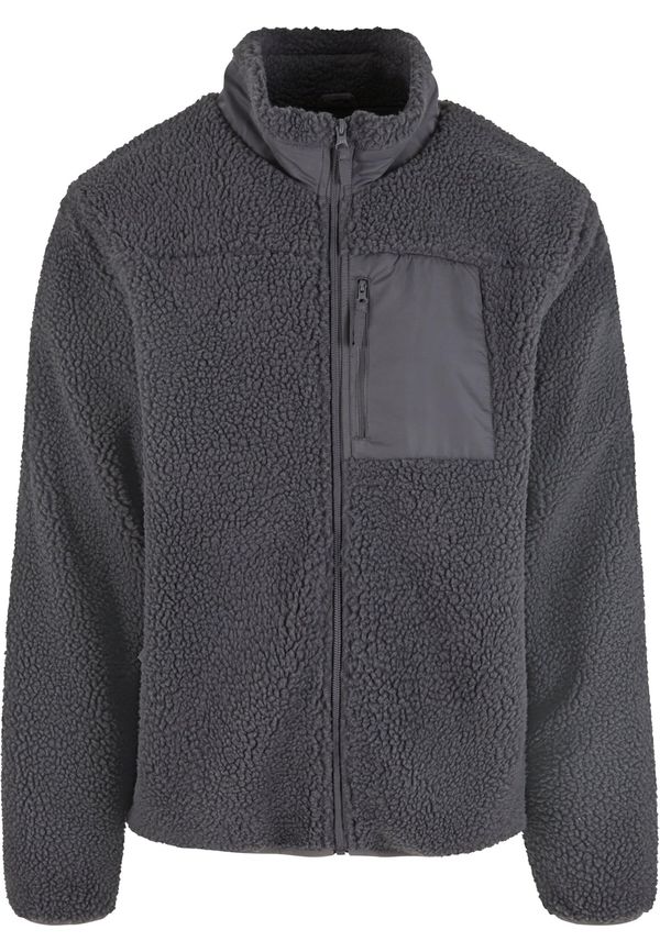 Urban Classics Urban Classics Prijelazna jakna  siva / tamo siva