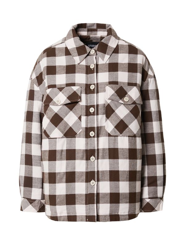 Urban Classics Urban Classics Prijelazna jakna  smeđa / roza