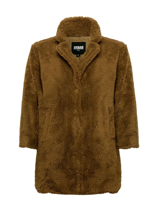 Urban Classics Urban Classics Prijelazni kaput 'Sherpa'  smeđa