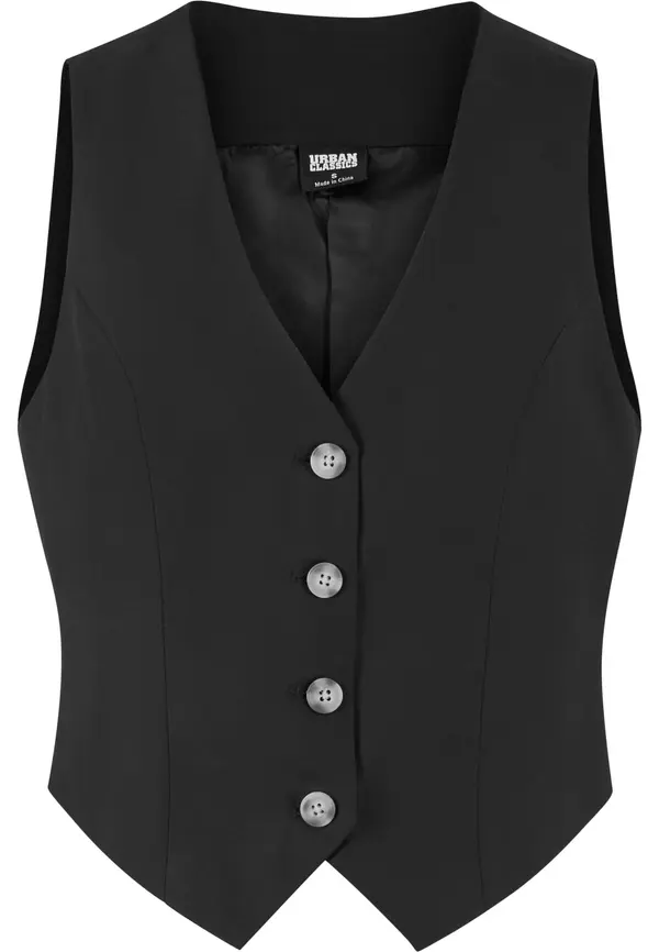 Urban Classics Urban Classics Prsluk od odijela  crna