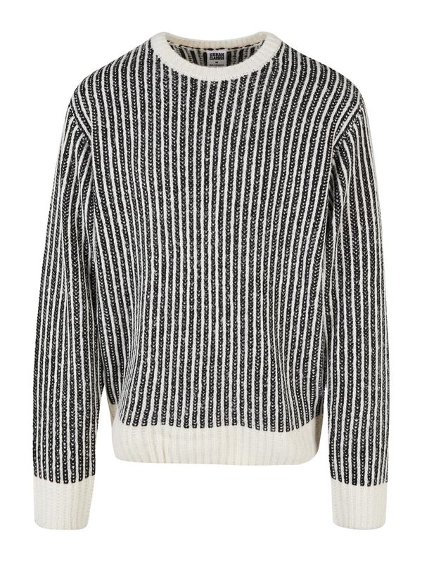 Urban Classics Urban Classics Pulover  boja pijeska / crna