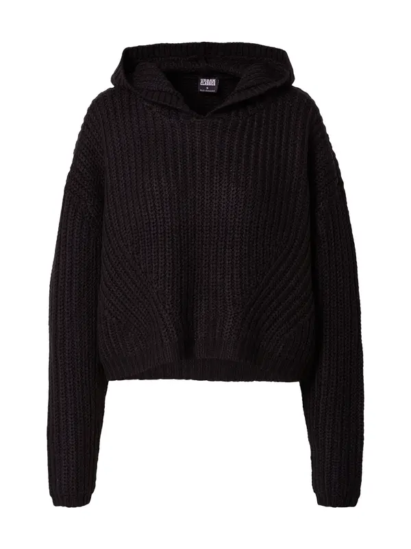 Urban Classics Urban Classics Pulover  crna