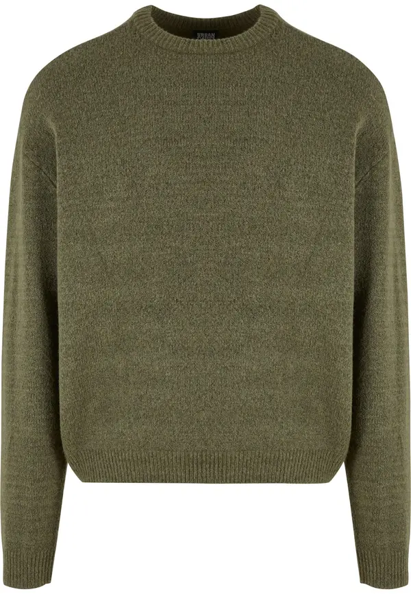 Urban Classics Urban Classics Pulover  maslinasta