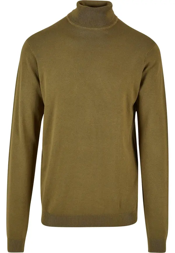 Urban Classics Urban Classics Pulover  maslinasta