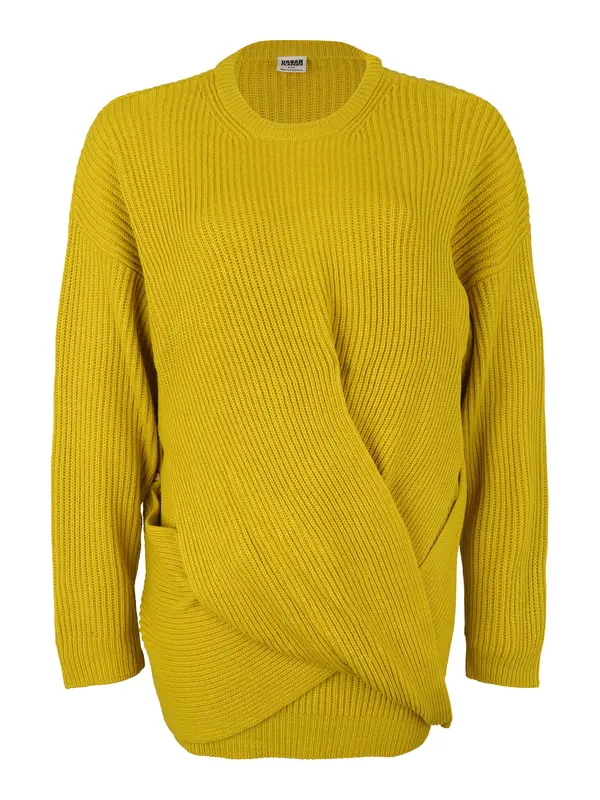 Urban Classics Urban Classics Pulover  senf