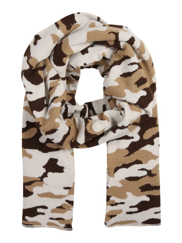 Urban Classics Urban Classics Šal  tamno smeđa / boja blata / svijetlosiva