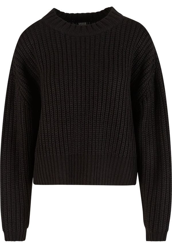 Urban Classics Urban Classics Široki pulover  crna