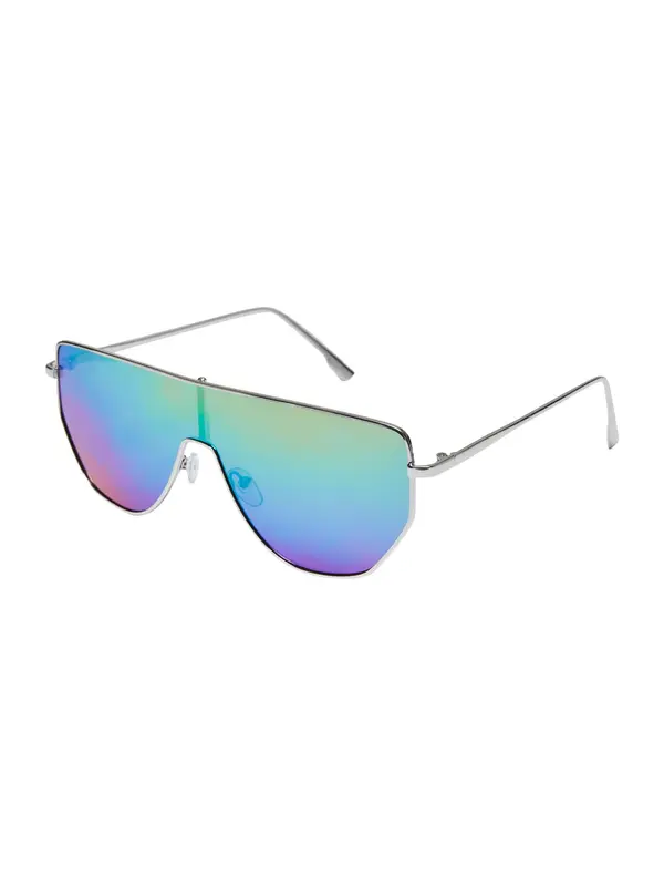 Urban Classics Urban Classics Sunčane naočale 'Palm Springs'  plava / jabuka / magenta / srebro