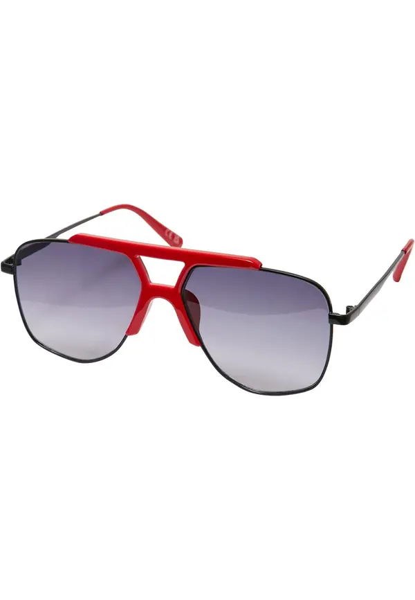 Urban Classics Urban Classics Sunčane naočale 'Saint Tropez'  crvena / crna