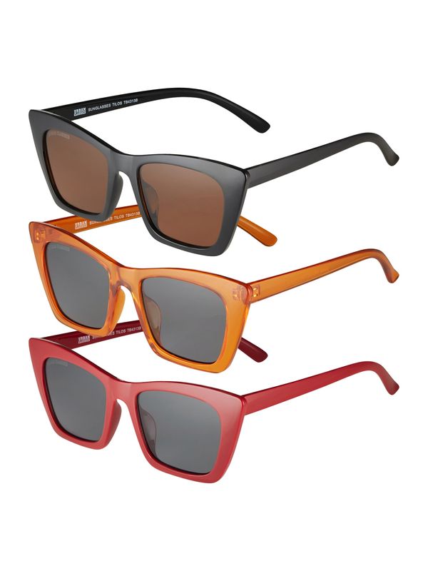 Urban Classics Urban Classics Sunčane naočale 'Tilos'  zlatno žuta / crvena / crna