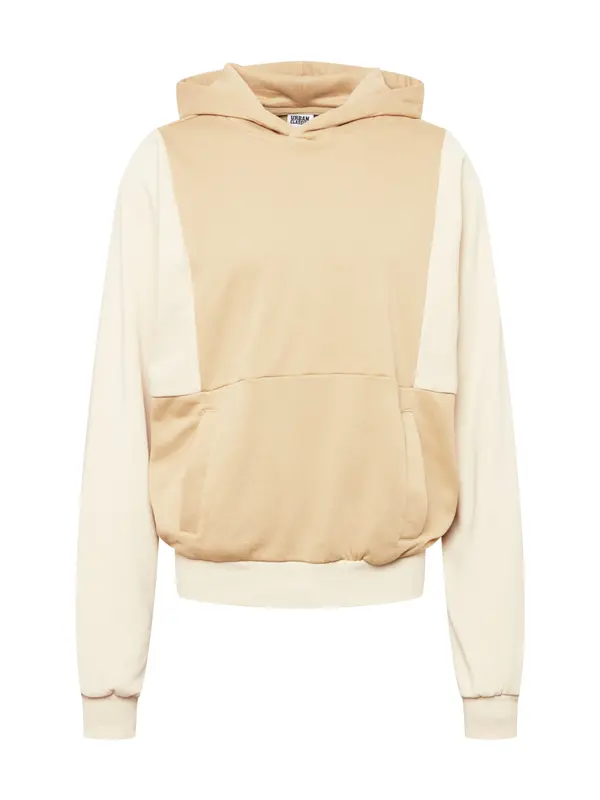 Urban Classics Urban Classics Sweater majica  bež / ecru/prljavo bijela