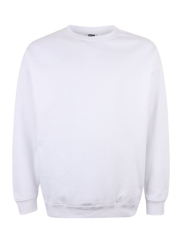 Urban Classics Urban Classics Sweater majica 'Crewneck'  bijela