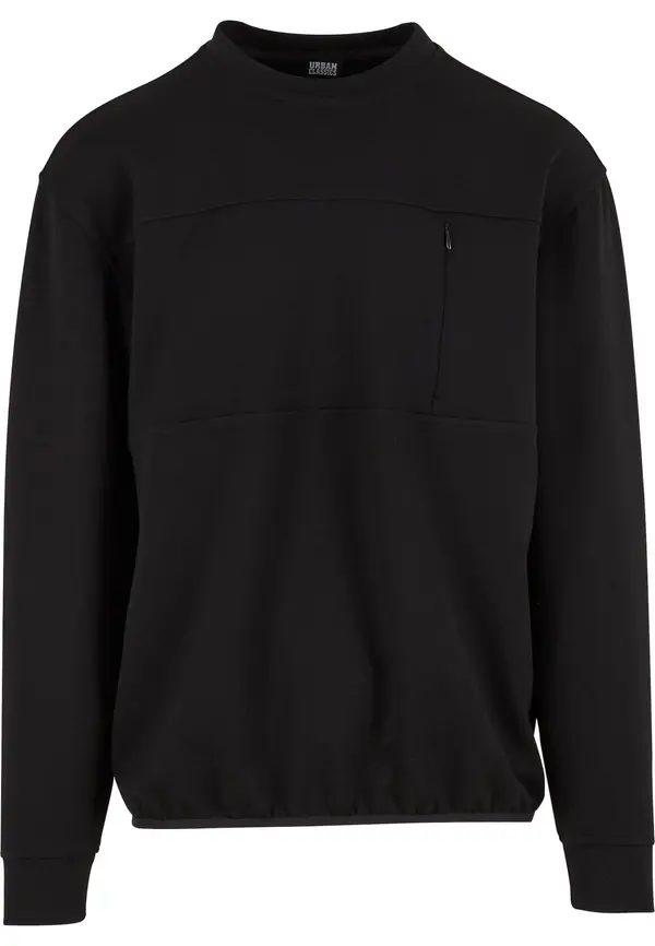 Urban Classics Urban Classics Sweater majica  crna