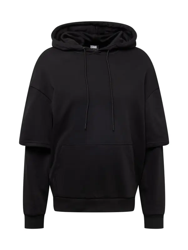 Urban Classics Urban Classics Sweater majica  crna