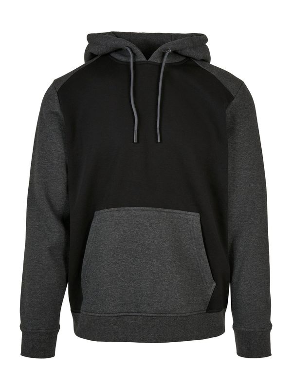 Urban Classics Urban Classics Sweater majica  crna / crna melange