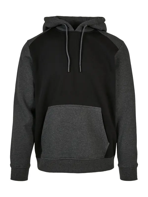 Urban Classics Urban Classics Sweater majica  crna / crna melange