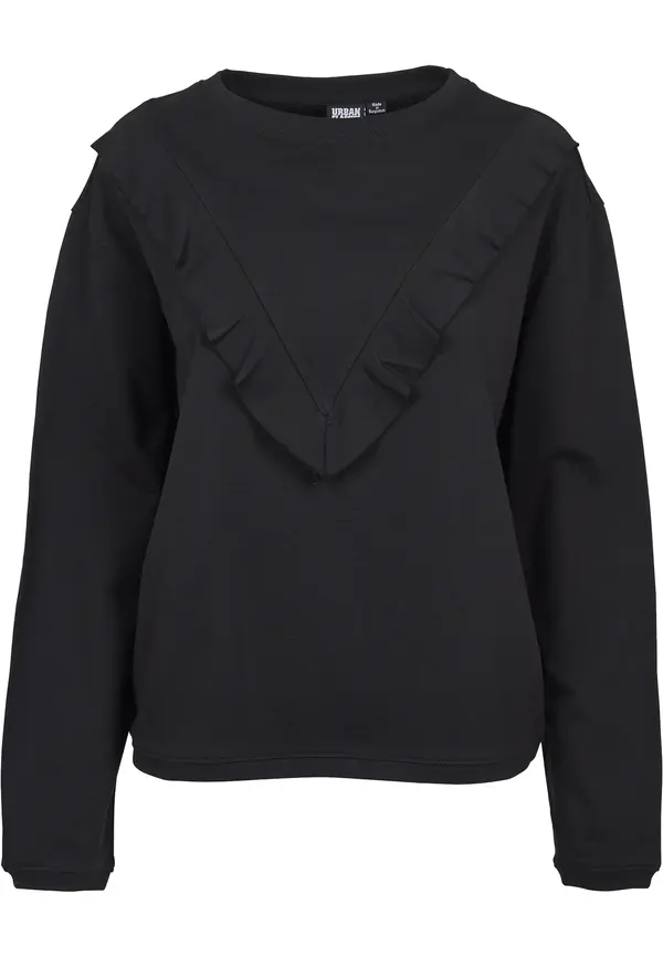 Urban Classics Urban Classics Sweater majica  crna