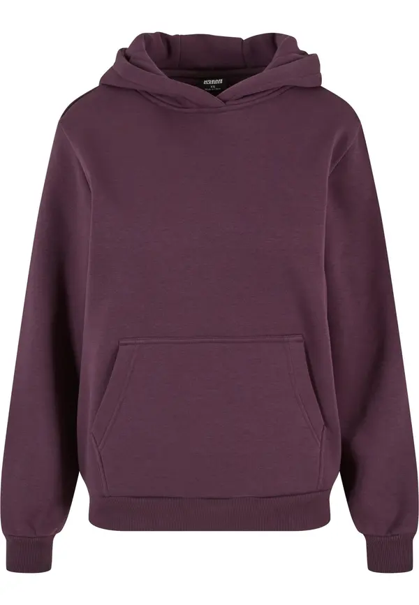 Urban Classics Urban Classics Sweater majica 'Fluffy'  šljiva