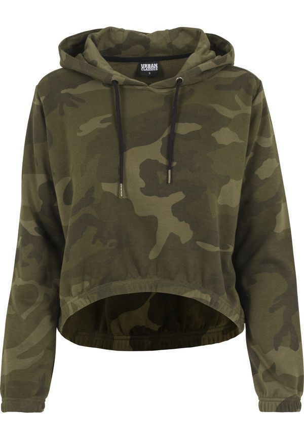 Urban Classics Urban Classics Sweater majica  kaki / maslinasta / kraljevski zelena