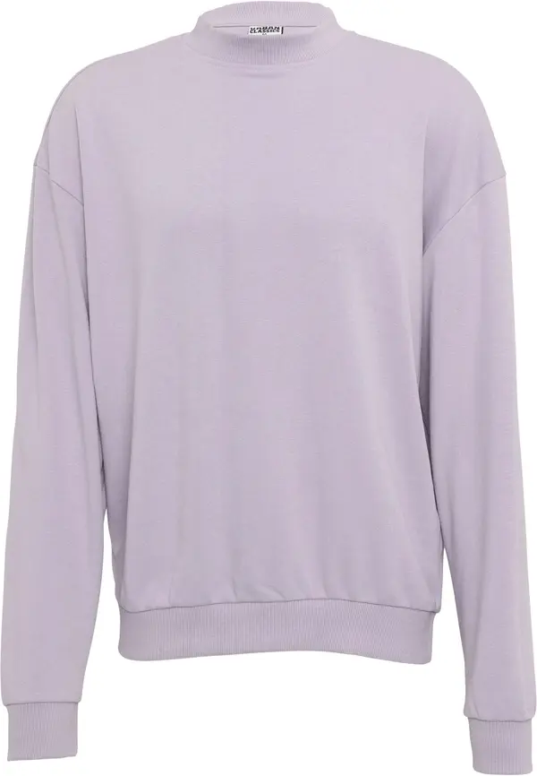 Urban Classics Urban Classics Sweater majica  ljubičasta