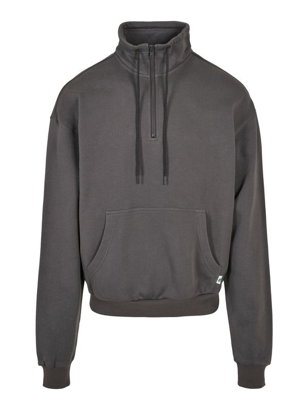 Urban Classics Urban Classics Sweater majica  siva / crna / bijela